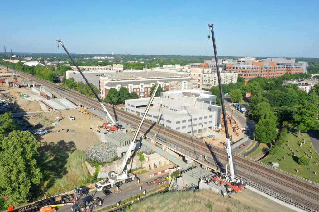 3. Construction Activies at platform and multiple bridges