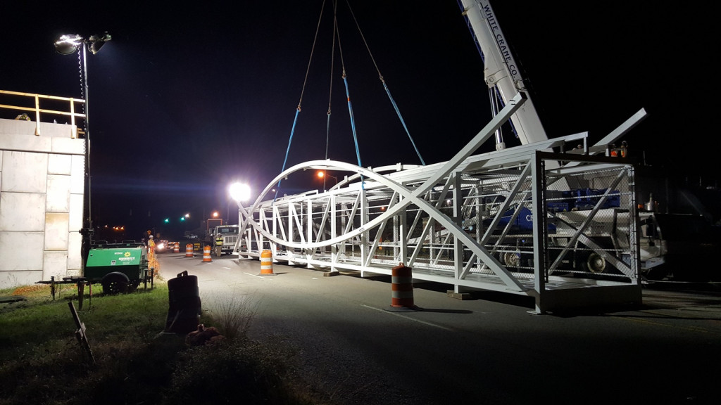 Orangeburg Pedestrian Bridge Image 1